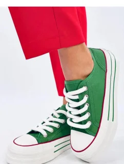 Dámská sportovní obuv BL506 Zelená s bílou - Seastar