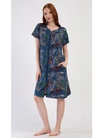 Dámské pyžamo dlouhé Listy