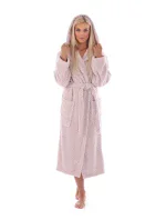 Unisex župan Athena s kapucí 3116 oříšková - Vestis Unisex župan Athena s kapucí 3116 oříšková - Vestis