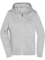 Daiber JN 755 Dámská mikina s kapucí 02.0755 grey heather Daiber JN 755 Dámská mikina s kapucí 02.0755 grey heather
