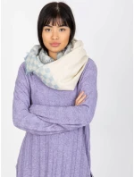 Tunelová šála AT KM 9501.10 bílýá a modrá