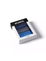 Pánské boxerky 3 pack 011 blue - Atlantic