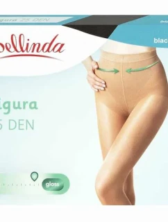 Zeštíhlující punčochové kalhoty FIGURA 25 DEN - BELLINDA - černá