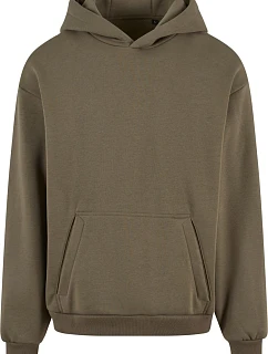 New Morning Studios NM 011 Těžká unisex mikina s kapucí 57.0011 olive