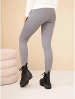 Dámské legíny s vysokým pasem grey Dámské legíny s vysokým pasem grey
