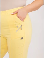 AT kalhoty SP 73019.47 světle žlutá
