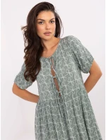 Šaty D73771M30466A pistácie