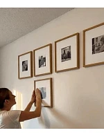 Personalizovaný magický fotoobraz v rámu - 50x70 - Dvě místa, jedno srdce Personalizovaný magický fotoobraz v rámu - 50x70 - Dvě místa, jedno srdce