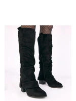 Kozačky na podpatku  model 221633 Solea