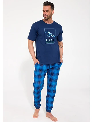 Pyžamo Cornette 462/333 Utah 2 kr/r S–2XL Pyžamo Cornette 462/333 Utah 2 kr/r S–2XL