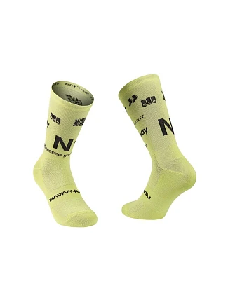 Cyklistické ponožky NORTHWAVE Type Sock, žluté Cyklistické ponožky NORTHWAVE Type Sock, žluté