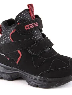 Big Star Jr vysoká sportovní obuv INT1883 černá