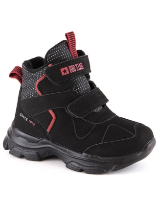 Big Star Jr vysoká sportovní obuv INT1883 černá Big Star Jr vysoká sportovní obuv INT1883 černá