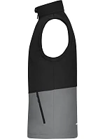 Daiber JN 1888 3-vrstvá softshellová vesta 02.1888 black/metal grey Daiber JN 1888 3-vrstvá softshellová vesta 02.1888 black/metal grey