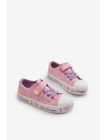 Dětské tenisky Lee Cooper LCW-24-02-2160 Růžové