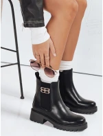 Dámské černé boty FashionStreet ZY1104