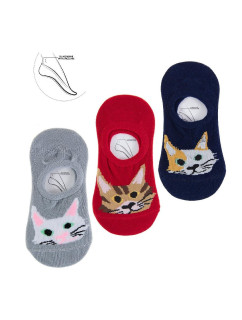 Dětské ponožky Moraj CDK 170-022 S kočičkou 23-34