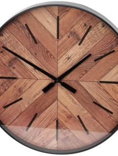 NÁSTĚNNÉ HODINY 50CM RYBÍ KOST