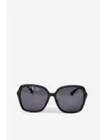 Dámské sluneční brýle se skleněnými kamínky Černé