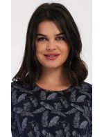 Dámské domácí šaty s dlouhým rukávem Isabela