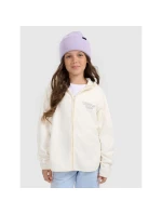 Dívčí volný fleece s kapucí 4F 4FJRAW25TFLEF444-11S