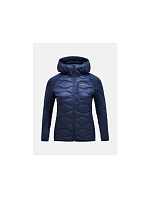 Bunda Peak Performance W Helium Down Hybrid Hood, tmavě modrá – M Bunda Peak Performance W Helium Down Hybrid Hood, tmavě modrá – M
