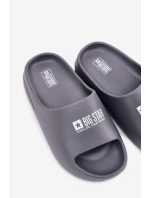 Pěnové Pánské Sandály S Logem Big Star RR174A013 Šedé