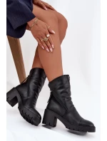 Dámské kotníkové boty Vinceza – černé