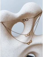 INFINITY zlatý náhrdelník FashionStreet IY0099