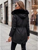 Dámská zimní bunda parka GODDESS černá FashionStreet TY3867