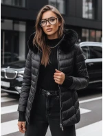 Dámská prošívaná zimní bunda LUNA černá FashionStreet TY3972