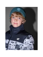 Chlapecká péřová bunda se syntetickou výplní 4F 4FJRAW25TDJAM0749-10A