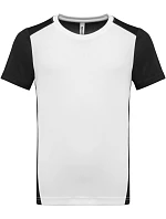 Kariban ProAct PA 4016 Dětské kontrastní sportovní tričko 20.4016 white/black Kariban ProAct PA 4016 Dětské kontrastní sportovní tričko 20.4016 white/black