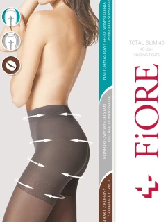 Fiore Total Slim 40 den M5207 barva: grafitová