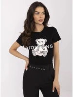 Tričko NM TS JX 09328.65P černo-růžové