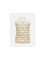 Dámská vesta Peak Performance W Helium Down Vest, barva: béžová Dámská vesta Peak Performance W Helium Down Vest, barva: béžová