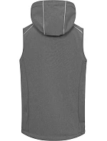 Promodoro 7840 Pánská 3-vrstvá softshellová vesta 40.7840 heather grey Promodoro 7840 Pánská 3-vrstvá softshellová vesta 40.7840 heather grey