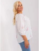 Halenka LK BZ 509324 1.81P bílá a růžová Halenka LK BZ 509324 1.81P bílá a růžová