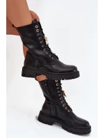 Dámské zateplené workery Lomina – černé