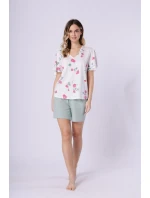 Pyžamo Leveza 1725 Vivian kr/r M-2XL