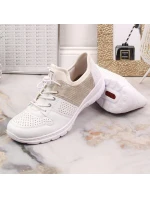 Pohodlná polobotka Rieker W L3254-80 bílá