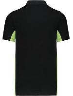 Kariban K 232 2-barevné piqué polo "Flag" 20.K232 black/lime Kariban K 232 2-barevné piqué polo "Flag" 20.K232 black/lime