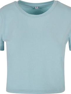 Build your Brand BY 042 Těžký dámský crop top 56.0042 ocean blue