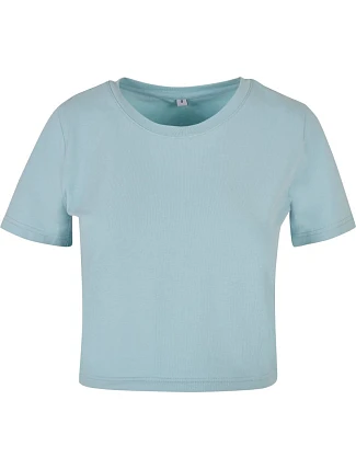 Build your Brand BY 042 Těžký dámský crop top 56.0042 ocean blue Build your Brand BY 042 Těžký dámský crop top 56.0042 ocean blue