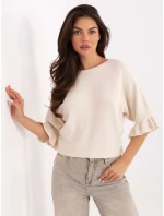 Jumper IT SW 99244.65 světle béžový