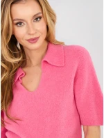 Jumper MI SW 0120.16 tmavě růžový Jumper MI SW 0120.16 tmavě růžový