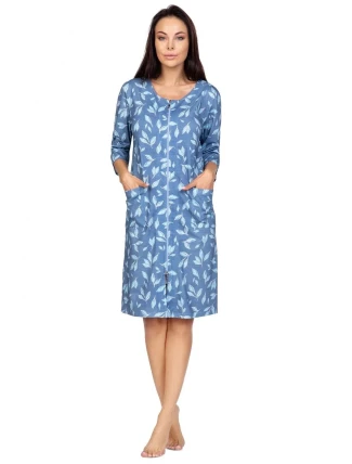 Dámská noční košilka 409 blue - REGINA