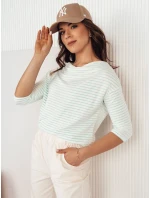 Dámská pruhovaná halenka APRICALE bílá FashionStreet RY2481