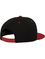 Flexfit 6089M 6 panelová Snapback kšiltovka 55.6089 black/red