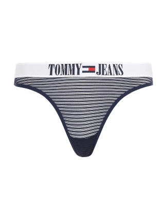 Dámská tanga TJ Archive Lace UW0UW04571-C87 - Tommy Hilfiger